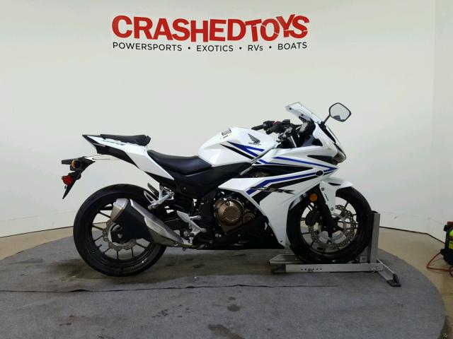 MLHPC4405G5300215 - 2016 HONDA CBR500 RA- WHITE photo 1