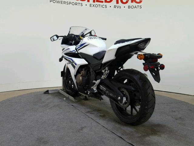 MLHPC4405G5300215 - 2016 HONDA CBR500 RA- WHITE photo 6