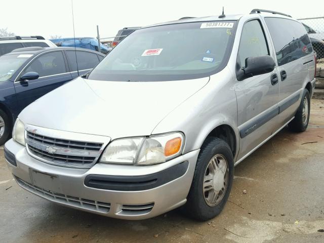 1GNDX13E74D125920 - 2004 CHEVROLET VENTURE LU SILVER photo 2