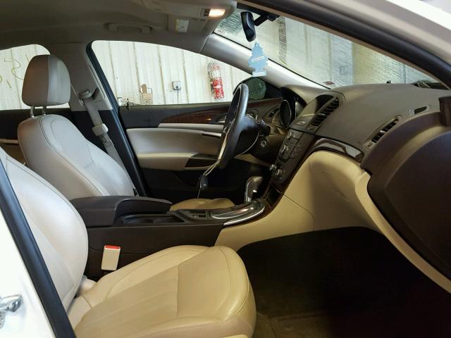 2G4GR5EK5C9159677 - 2012 BUICK REGAL 白色 照片 5