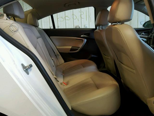 2G4GR5EK5C9159677 - 2012 BUICK REGAL 白色 照片 6
