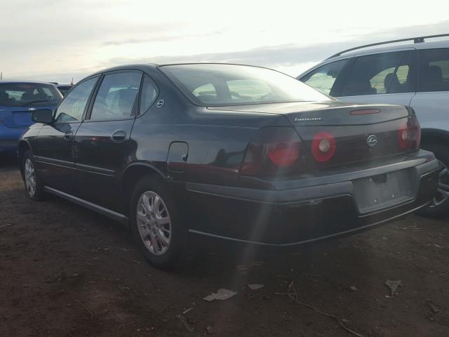 2G1WF55E4Y9212551 - 2000 CHEVROLET IMPALA 黑色 照片 3