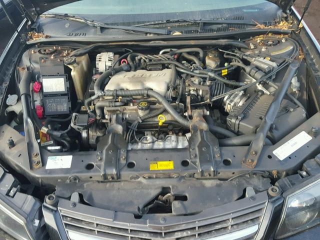 2G1WF55E4Y9212551 - 2000 CHEVROLET IMPALA BLACK photo 7