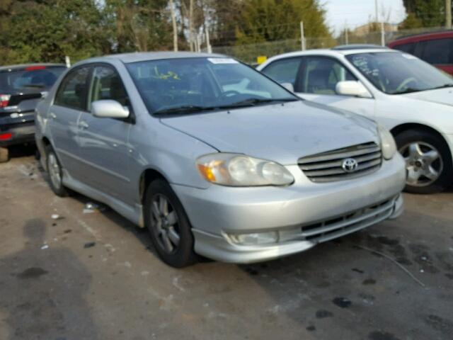 1NXBR32E43Z147116 - 2003 TOYOTA COROLLA CE GRAY photo 1