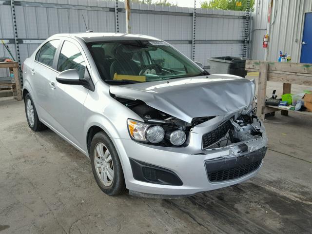 1G1JC5SH6F4137658 - 2015 CHEVROLET SONIC LT SILVER photo 1