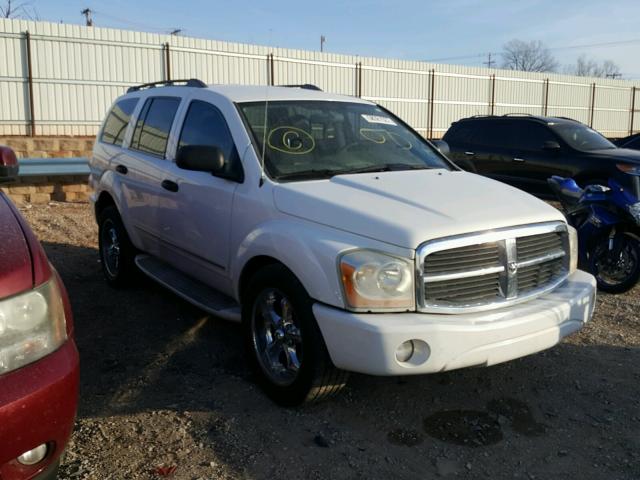 1D4HB58D04F209553 - 2004 DODGE DURANGO LI WHITE photo 1