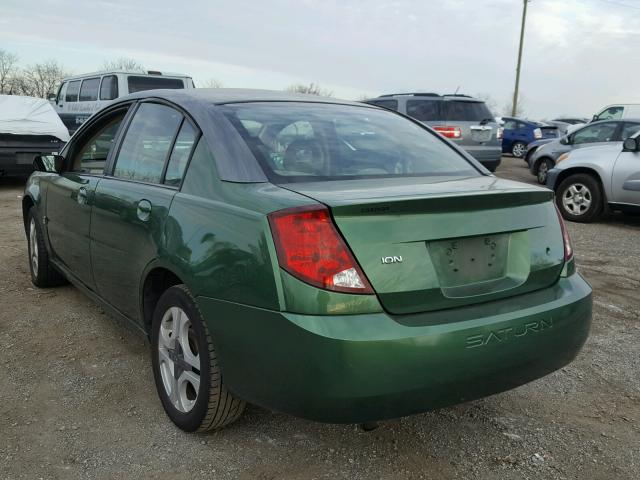 1G8AL52F83Z115305 - 2003 SATURN ION LEVEL GREEN photo 3