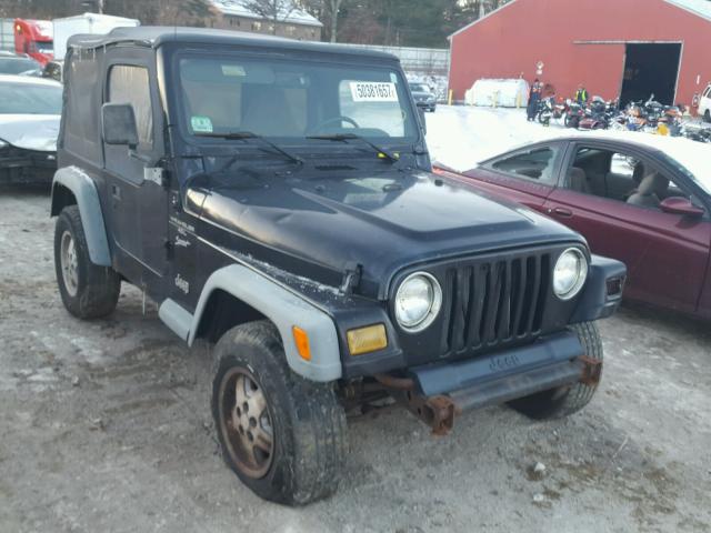 1J4FY19S1XP483796 - 1999 JEEP WRANGLER / BLACK photo 1