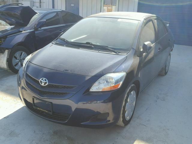 JTDBT923471110551 - 2007 TOYOTA YARIS BLUE photo 2