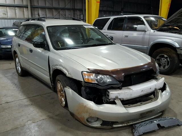 4S4BP61C557339914 - 2005 SUBARU LEGACY OUT TAN photo 1