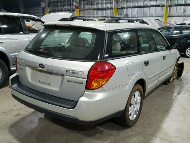 4S4BP61C557339914 - 2005 SUBARU LEGACY OUT TAN photo 4