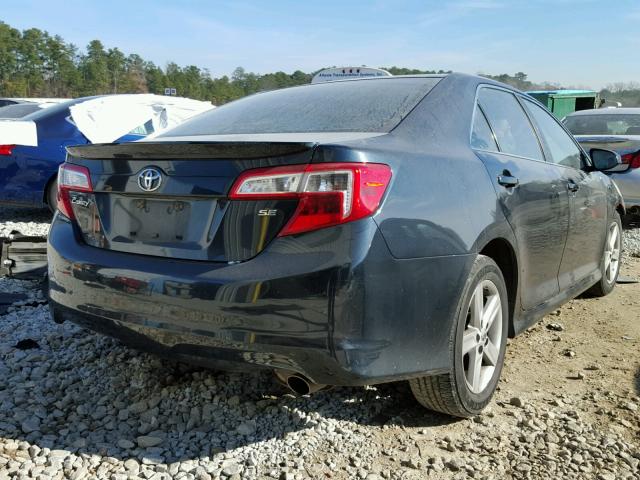 4T1BF1FK8CU178396 - 2012 TOYOTA CAMRY BASE BLACK photo 4