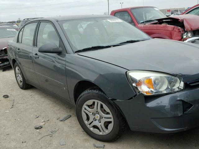 1G1ZS58F27F105890 - 2007 CHEVROLET MALIBU LS GRAY photo 1