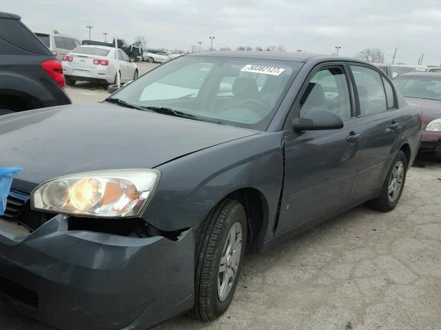 1G1ZS58F27F105890 - 2007 CHEVROLET MALIBU LS GRAY photo 2