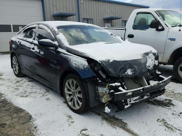 5NPEC4AB5CH415486 - 2012 HYUNDAI SONATA SE BLACK photo 1