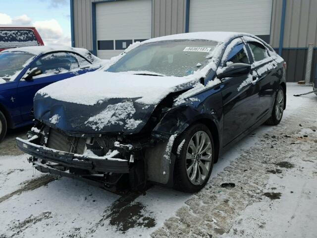 5NPEC4AB5CH415486 - 2012 HYUNDAI SONATA SE BLACK photo 2