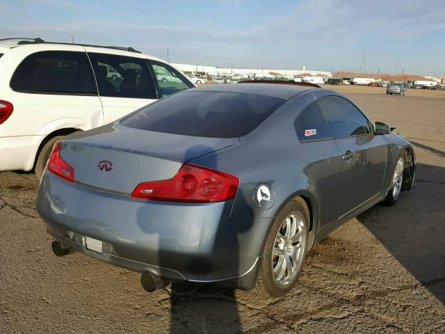 JNKCV54E47M908972 - 2007 INFINITI G35 GRAY photo 4