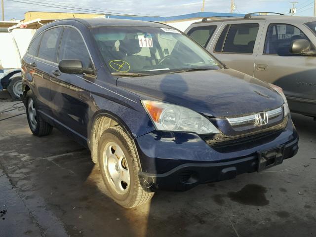 3CZRE38368G705427 - 2008 HONDA CR-V LX BLUE photo 1