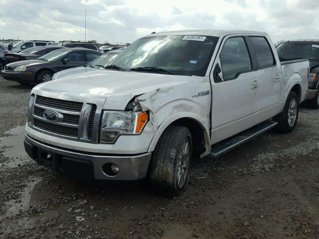 1FTFW1CF7BFA72179 - 2011 FORD F150 SUPER WHITE photo 2