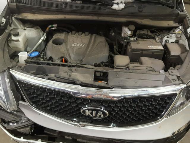 KNDPBCAC2F7705448 - 2015 KIA SPORTAGE L SILVER photo 7