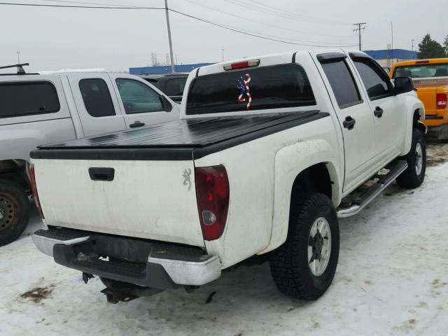 1GTDT136048158988 - 2004 GMC CANYON WHITE photo 4