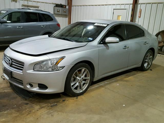 1N4AA5AP7EC491916 - 2014 NISSAN MAXIMA S GRAY photo 2