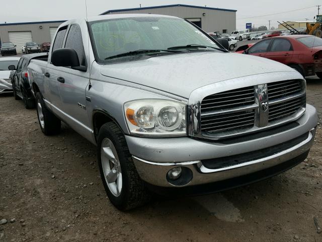 1D7HA18288S532002 - 2008 DODGE RAM 1500 SILVER photo 1