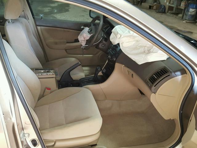 1HGCM66353A103338 - 2003 HONDA ACCORD LX GOLD photo 5