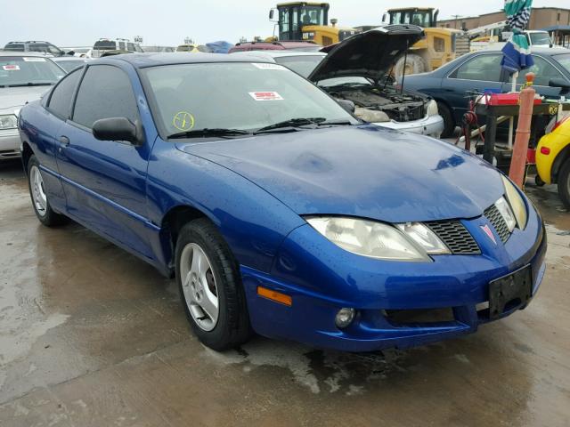 1G2JB12F647173268 - 2004 PONTIAC SUNFIRE BLUE photo 1