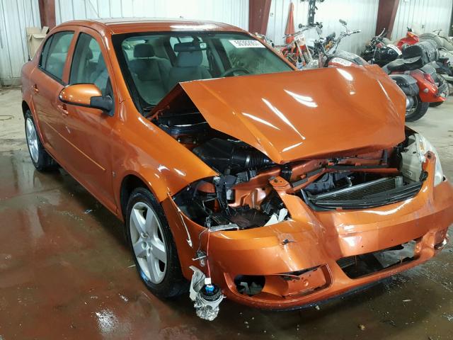 1G1AL55F577149763 - 2007 CHEVROLET COBALT LT ORANGE photo 1