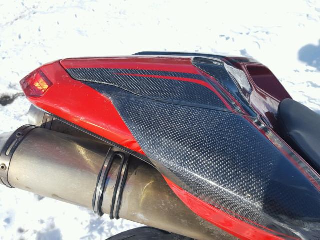 ZDM1XBLW09B021903 - 2009 DUCATI 1198 BASE RED photo 6