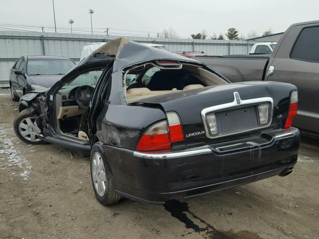 1LNHM86S75Y600467 - 2005 LINCOLN LS 黑色 照片 3
