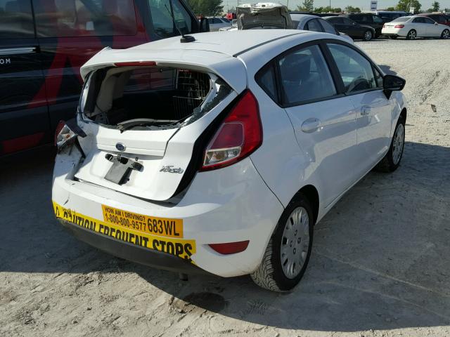 3FADP4TJ1FM219411 - 2015 FORD FIESTA S WHITE photo 4