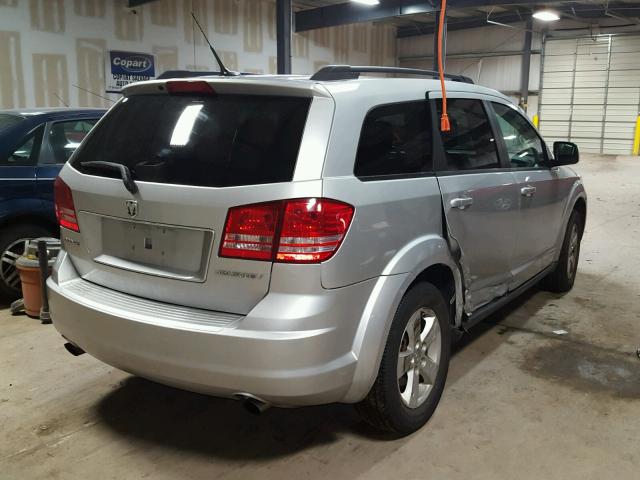 3D4PG5FV9AT103368 - 2010 DODGE JOURNEY SX SILVER photo 4