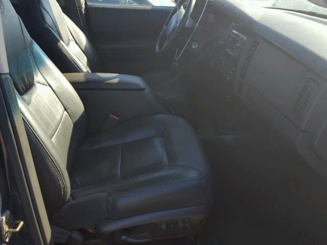 1B4HS28N11F589841 - 2001 DODGE DURANGO BLUE photo 5