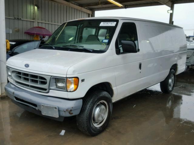 1FTNS24L02HA51471 - 2002 FORD ECONOLINE WHITE photo 2