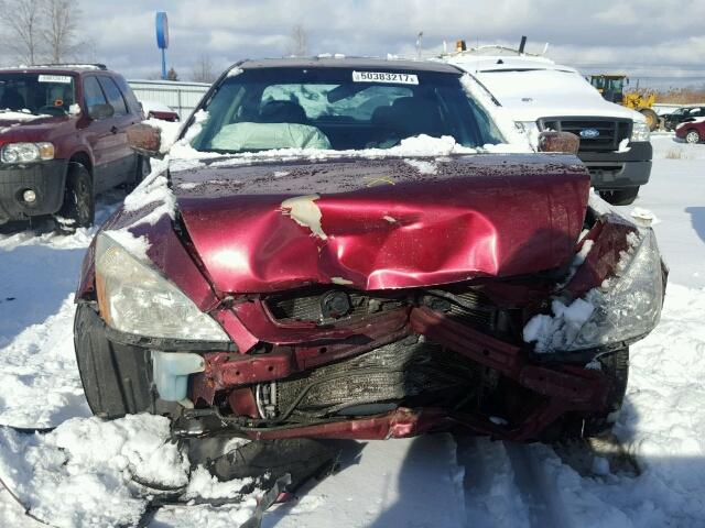 1HGCM66563A046777 - 2003 HONDA ACCORD EX MAROON photo 9