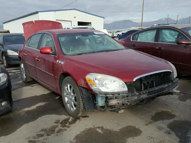 1G4HD57217U155358 - 2007 BUICK LUCERNE CX RED photo 1