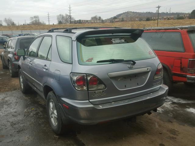 JTJHF10U530296743 - 2003 LEXUS RX 300 GRAY photo 3