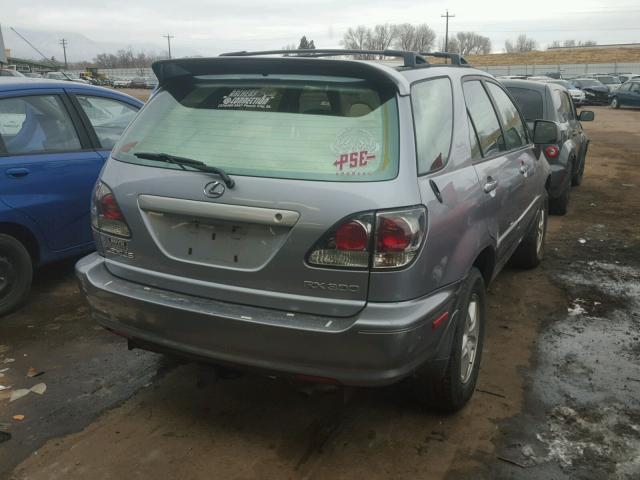 JTJHF10U530296743 - 2003 LEXUS RX 300 GRAY photo 4