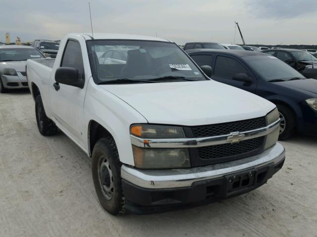 1GCCS149X88130712 - 2008 CHEVROLET COLORADO WHITE photo 1