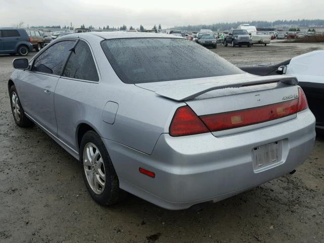 1HGCG22532A028421 - 2002 HONDA ACCORD EX SILVER photo 3