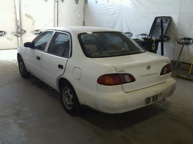 1NXBR12E9YZ317658 - 2000 TOYOTA COROLLA VE WHITE photo 3