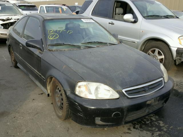 1HGEJ8147XL007508 - 1999 HONDA CIVIC EX BLACK photo 1