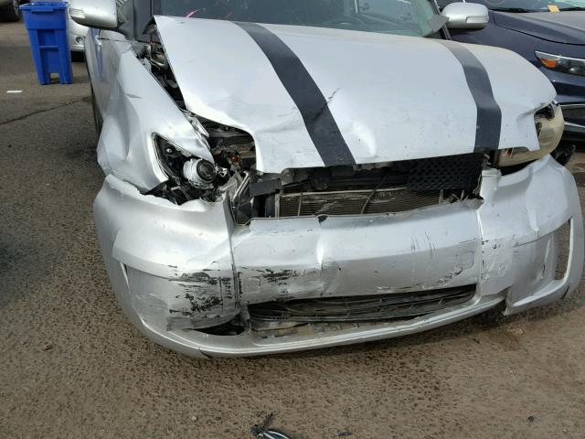JTLKE50E081038907 - 2008 TOYOTA SCION XB 灰色 照片 9