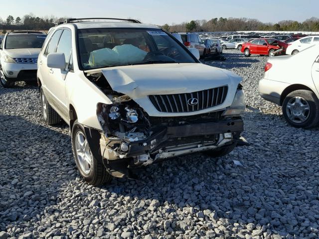 JT6HF10U3Y0148656 - 2000 LEXUS RX 300 CREAM photo 1