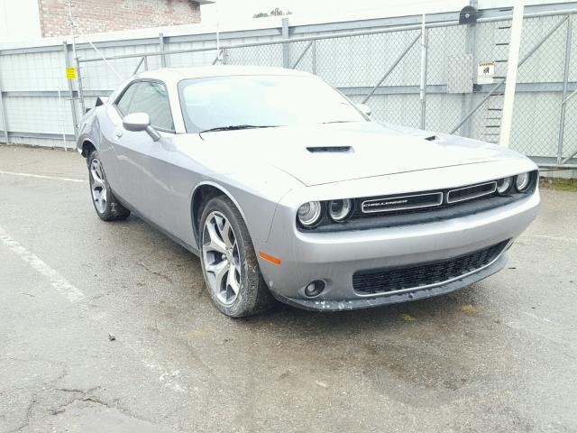 2C3CDZAG1GH290552 - 2016 DODGE CHALLENGER SILVER photo 1