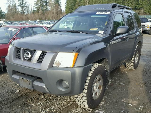 5N1AN08W36C554070 - 2006 NISSAN XTERRA OFF GRAY photo 2