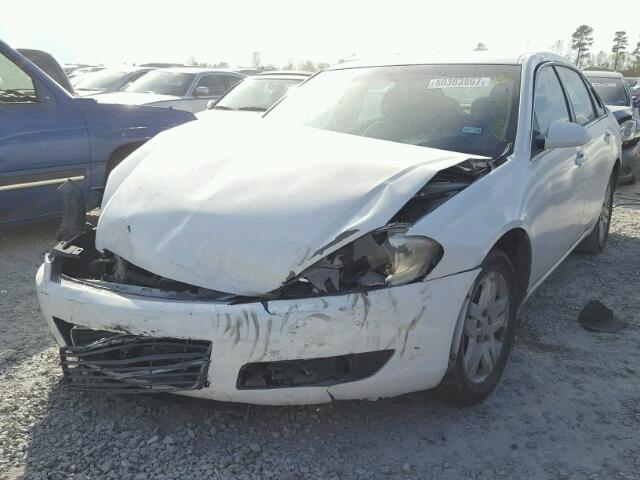 2G1WC581369212149 - 2006 CHEVROLET IMPALA LT WHITE photo 2