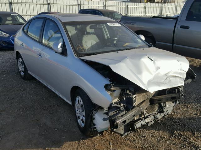 KMHDU46D39U741249 - 2009 HYUNDAI ELANTRA GL SILVER photo 1